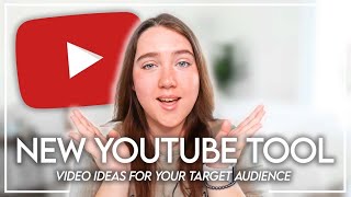 NEW HIDDEN YOUTUBE TOOL | Video Ideas YOUR Target Audience Wants!