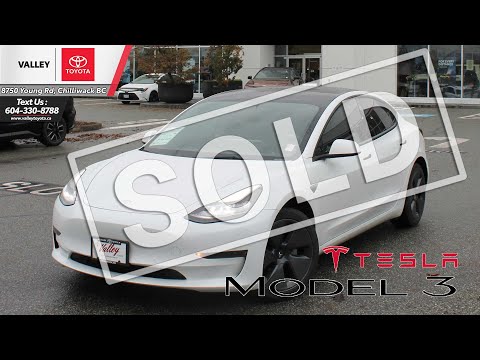 2022 Tesla Model 3 RWD