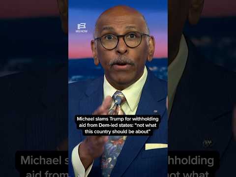 Michael slams Trump for withholding aid from Dem-led states: 'not what this country should be about'