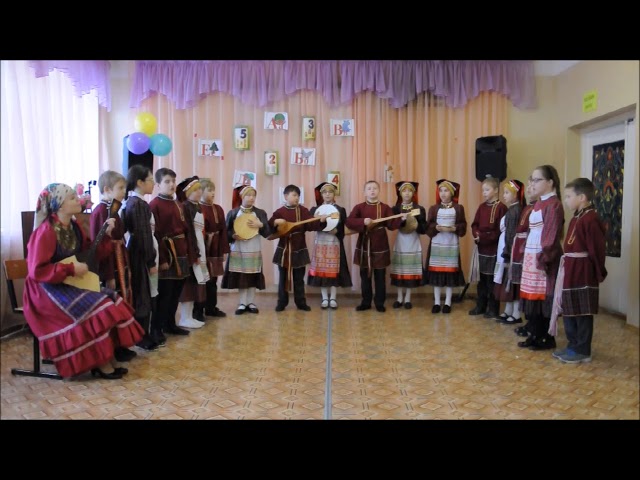 "Балтырган" керәшен балалар фольклор ансамбле башкаруында "Май атнасы көе" (шаян җыр) ВИДЕО