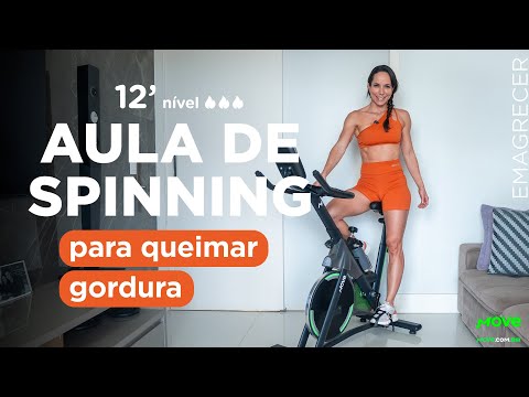 Aula de spinning fácil pra derreter gordurinhas - 13 minutos - Carol Borba