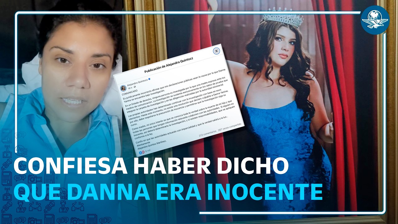 Madre de Dafne Zapata explica por qué dijo que Danna Yanina era inocente