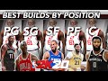 NBA 2K20 MOBILE BEST BUILDS BY POSITION!!!