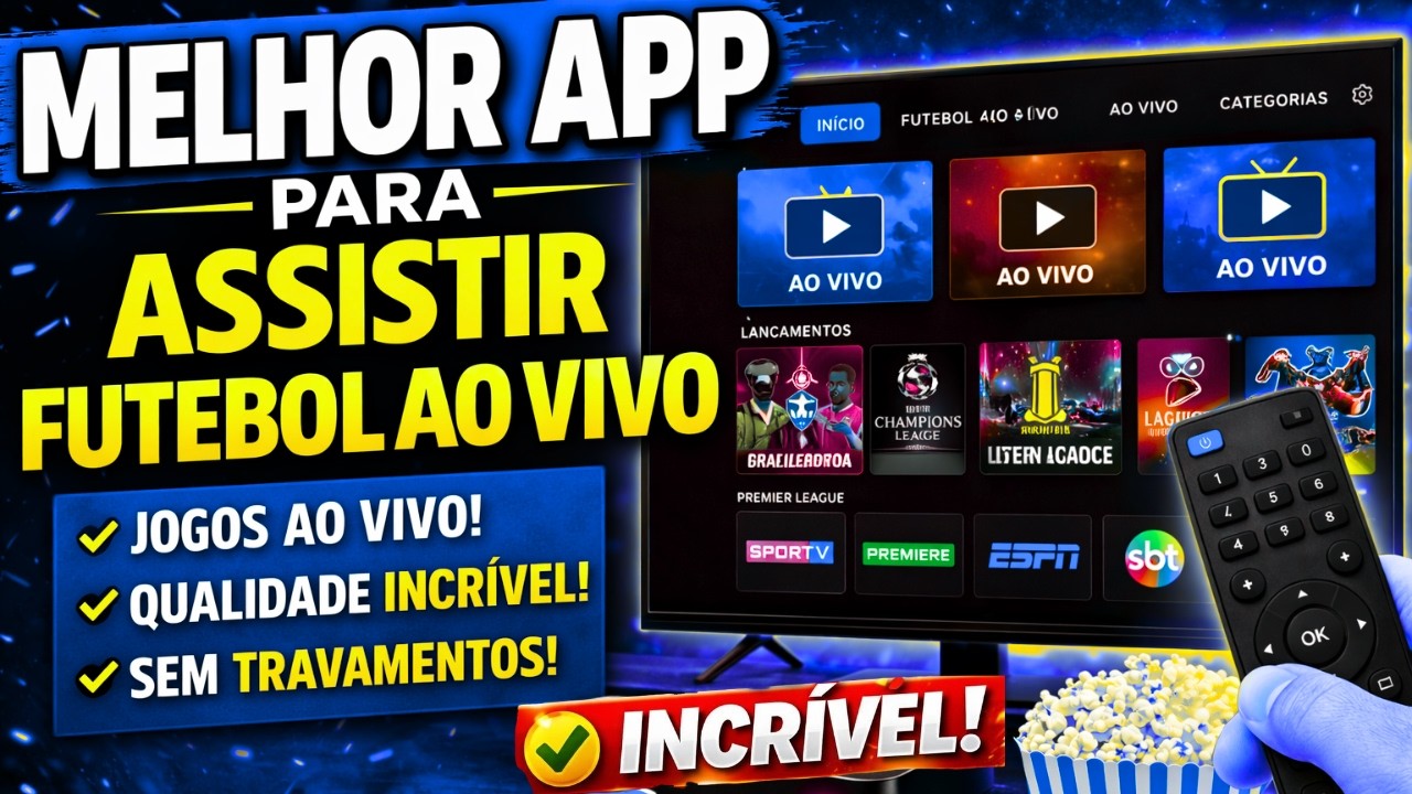 ⚽O MELHOR APP PARA VER FUTEBOL ONLINE EM 2026 – MELHOR APP  DE JOGOS AO VIVO QUE JA USEI! RODA LISO!