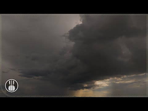⛈ Schwere Gewittergeräusche 🌩 Entspannender Regen und Donner zum Schlafen, Studieren oder Entspannen