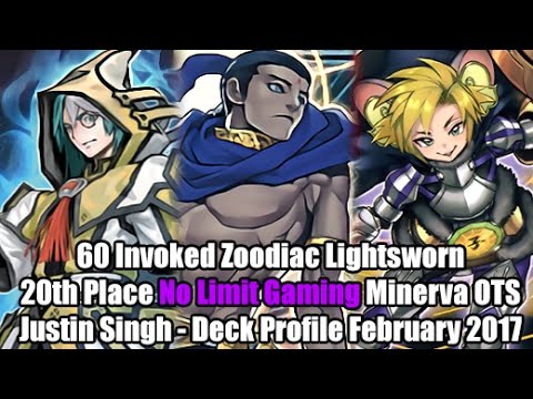 60 Card Invoked LS Zoo - Justin Singh NLG OTS Championship - Yugioh Deck Profile February 2017