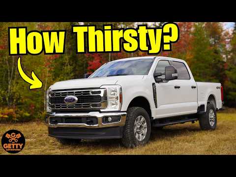 Ford F-250 7.3L GODZILLA V8 MPG Test | The SURPRISING Truth About Fuel Economy!