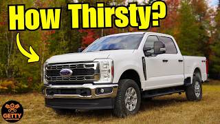 Ford F-250 7.3L GODZILLA V8 MPG Test | The SURPRISING Truth About Fuel Economy!