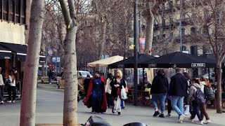 [SPAIN-BARCELONA] Walking along València... 25/FEB/2022 05:00 pm