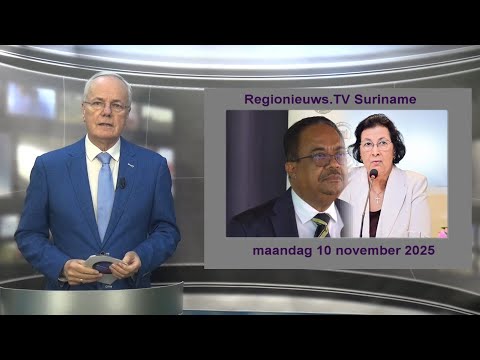 Regionieuws TV Suriname 10 november 2025 ► Gregory Rusland teruggefloten ► Gronduitgiften ongeldig