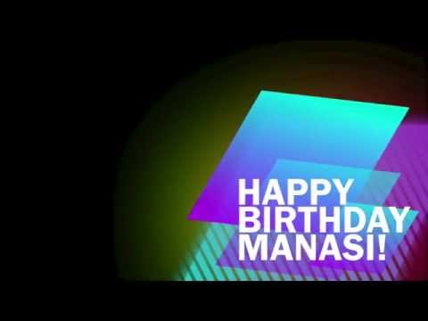 Happy Birthday Manasi