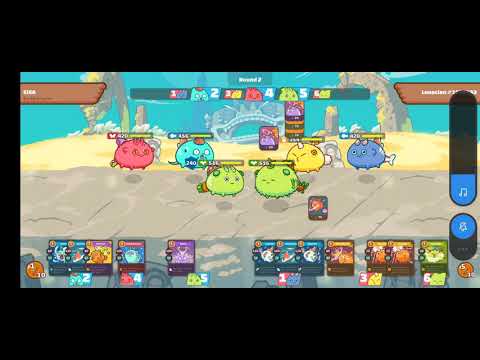 Bulkwark Axie Car, Poo Fling and Terminator Axie Cards.
