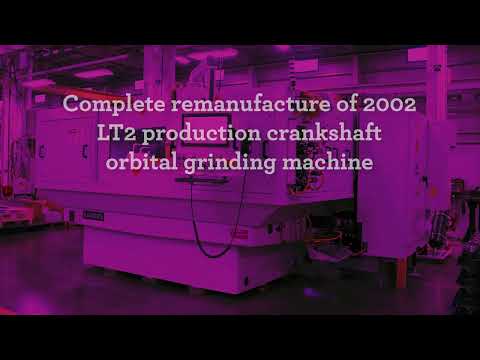 [Grinding | Ultra Precision] Complete remanufacture of a 2002 Landis LT2 crankshaft grinder