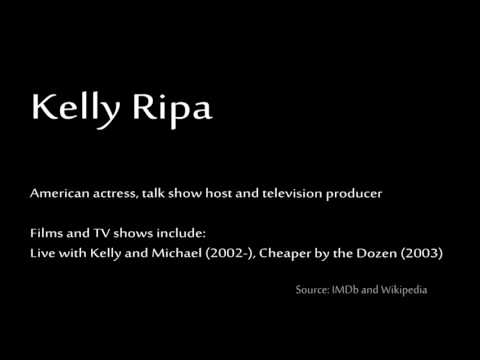 How to pronounce - Kelly Ripa