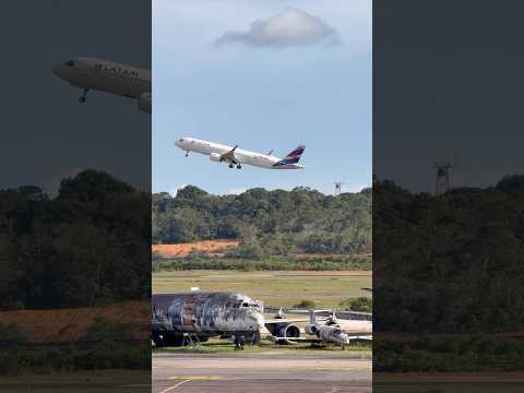 Airbus A321neo PS-LBH em Manaus