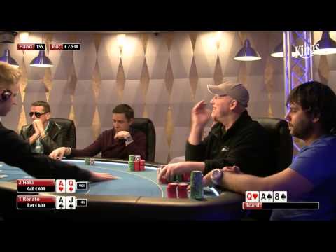 CASH KINGS E07 - Highlight - AJ vs AQ - Live cash game poker show