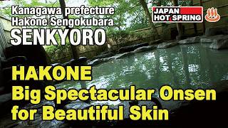 Enjoy four-season views and beautifying hot springs at Senkyoro in Hakone!