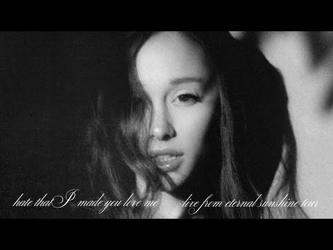 Ariana Grande - hate that i made you love me (live from rehearsal) (official audio)