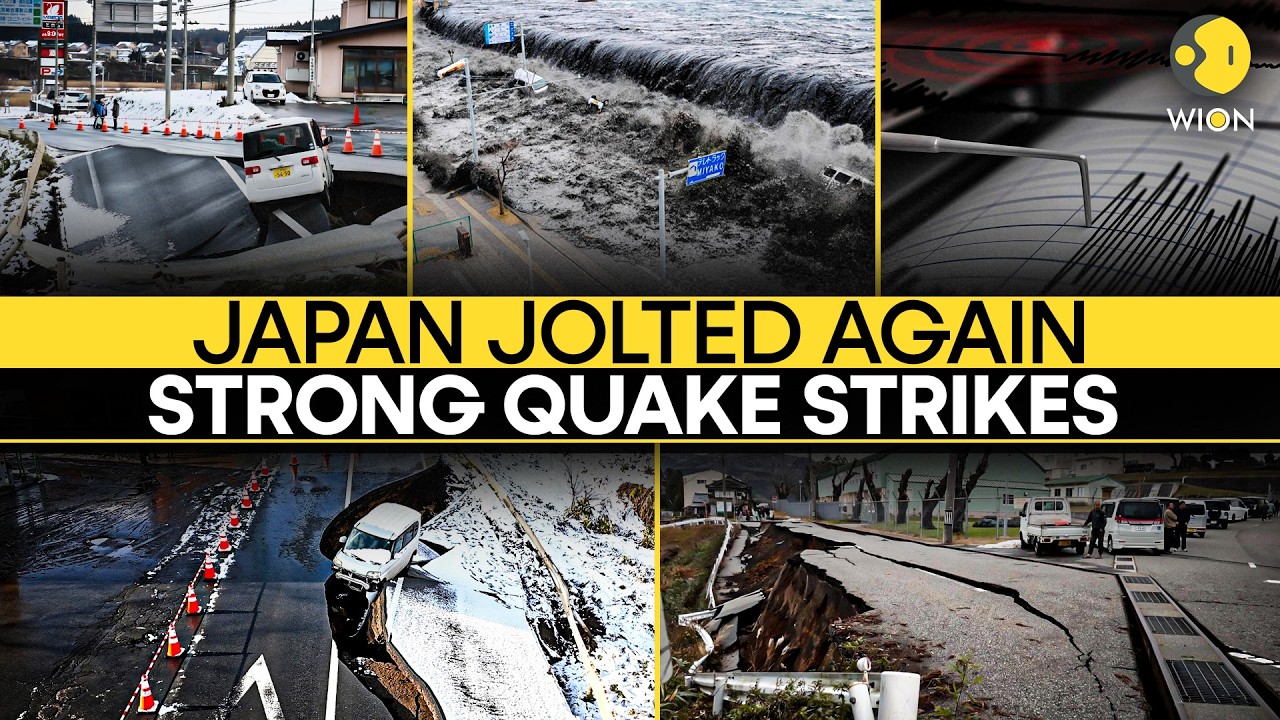 Japan Earthquake LIVE: Magnitude 6.2 Massive Earthquake Shakes Part of Northern Japan | WION