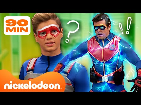 Capa de Henry Danger | TODOS os episódios da 4ª temporada de Henry Danger! ⚡️ | 90 Minutos | Nickelodeon