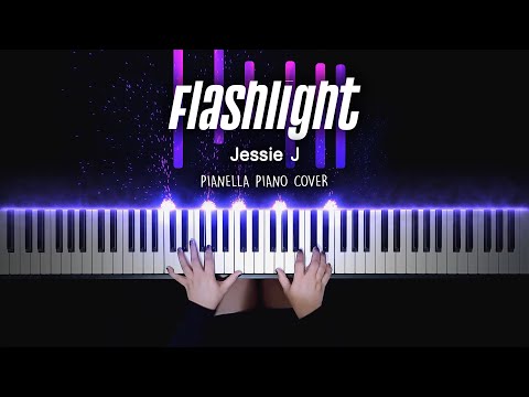 jessie j flashlight piano notes