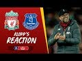 Klopp's Reaction: Minamino debut, Milner injury and much more | Liverpool vs Everton