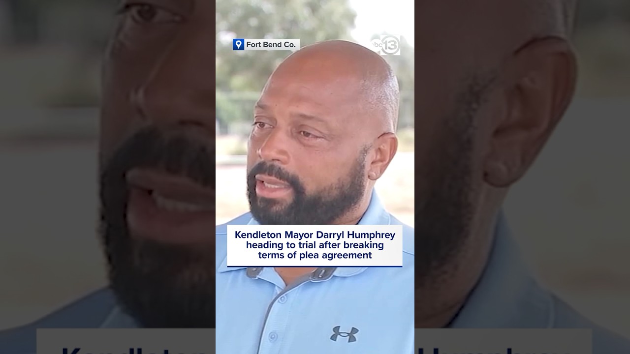 Kendleton Mayor Darryl Humphrey heading to trial after breaking terms of plea agreement