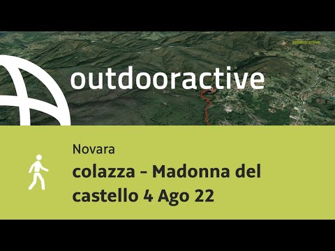 Video 3D interattivo: colazza - Madonna del castello 4 Ago 22