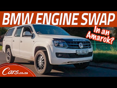 VW Amarok with a BMW Straight 6 engine swap