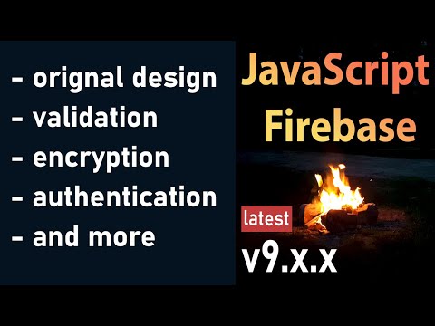 Register & Login Page (custom authentication) | Firebase v9 | Javascript