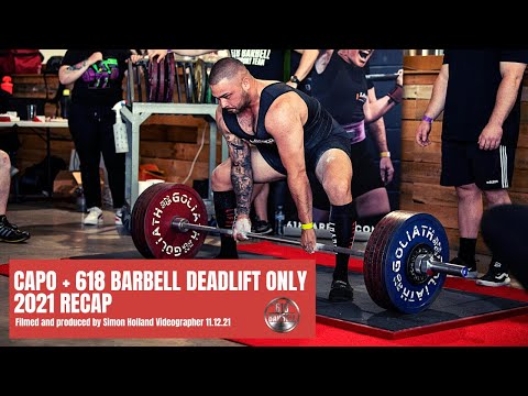 CAPO & 618 Barbell annual deadlift only 2021 recap