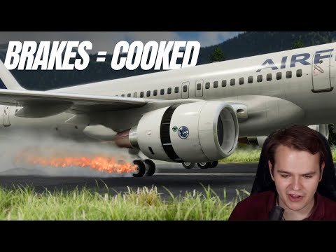 Why Planes DON'T Use Full Braking Power