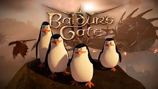 Penguins of Baldur's Gate 3