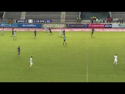 Doblete de Hoyos | Guayaquil City 4-1 Clan Juvenil | Resultado parcial | Copa Ecuador