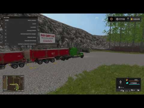 Farming Simulator 17 - 30Trailers and 1.7mil Silage on the Hobbs Farm!!!