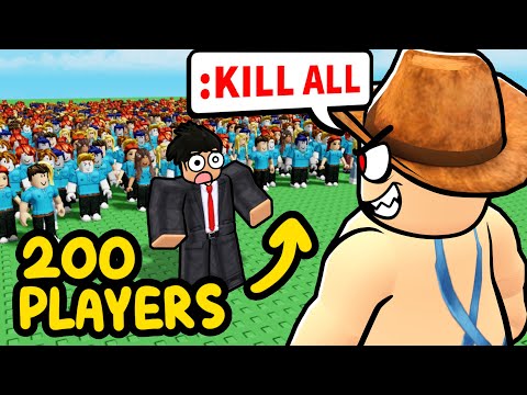 I RUINED a 200+ player meeting on Roblox…