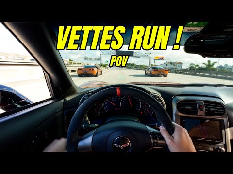 COME DRIVE WITH US – CORVETTE C6 Z06 POV !
