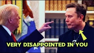 Trump responds to Elon Musk's criticism of tax bill