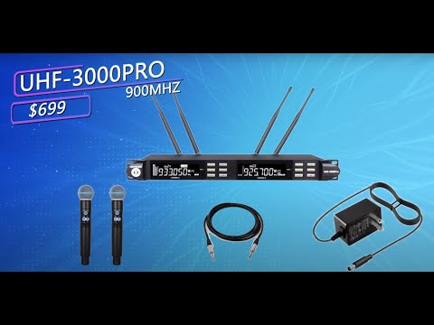Singtronic Dual UHF Wireless Karaoke Microphones w/ True Diversity image 6