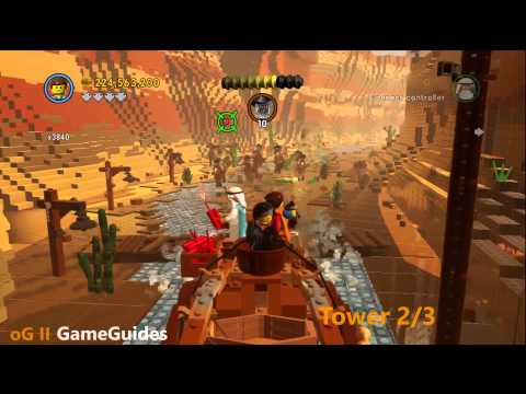 100% Flatbush Rooftops - Mission 4 - The LEGO Movie - Walktrough