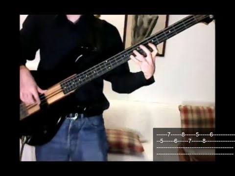 Free bass Lessons for Beginners #5 The classic Spider With Tablature  Build strength and stamina