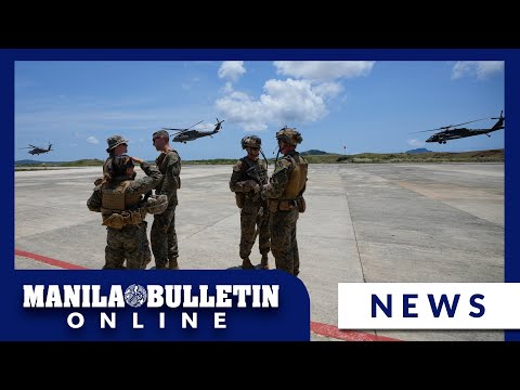 US and Philippine forces stage combat drills near strategic channel off southern Taiwan
