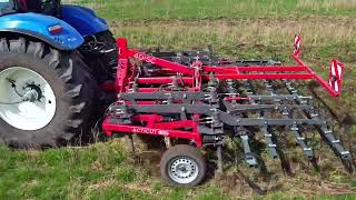 4DISC ActiCut 450 ultrasekély MinTill kultivátor – hatékony talajművelés és gyomirtás