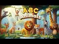 Learn Animal Names For Kids ABC Alphabet And Animals Fun Learning For Toddlers