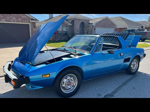 1978 Fiat X1/9 Short Drive