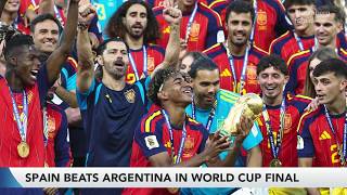Spain Wins Second World Cup, Beating Argentina in Extra Time