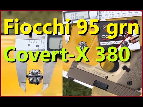 Damn! It really is FAST / Fiocchi Defense Dynamic 90 Grain JHP .380 ACP- Is it FAST ENOUGH? #youtube