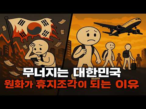 “한국이 무너져 간다｜원화 폭락 경고, 환율 1,400 돌파 내 자산을 지키는 생존전략 ”