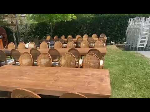 Ahşap Masa Sandalye Kiralama İstanbul Videomuz