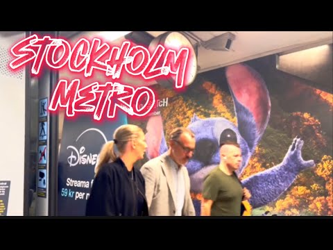 Erste Eindrücke der Stockholmer U-Bahn 🇸🇪 | Die schönste U-Bahn der Welt